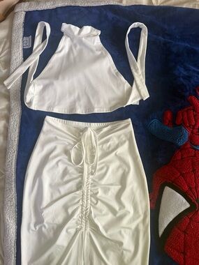 SHEIN White Women's Size S Tag - Polyester Spandex Blend